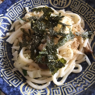 もみ海苔たっぷりシンプル焼うどん